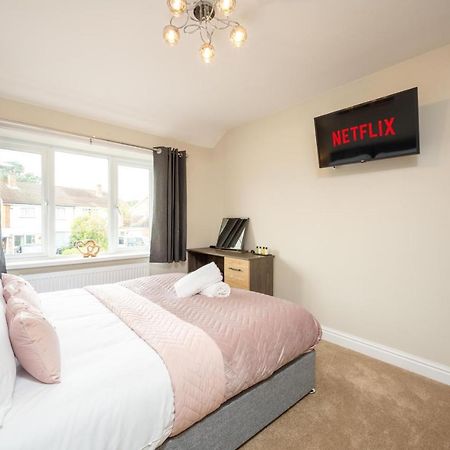 The Oaklands - Luxury Spacious 6-Bed, Near Solihull, Birmingham City, Jlr, Nec, Airport, Resorts World, Hs2 Eksteriør billede