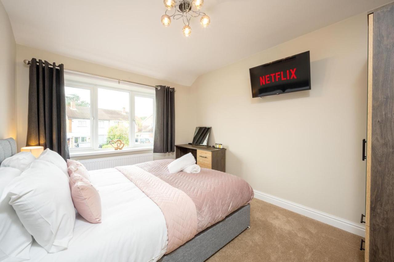 The Oaklands - Luxury Spacious 6-Bed, Near Solihull, Birmingham City, Jlr, Nec, Airport, Resorts World, Hs2 Eksteriør billede
